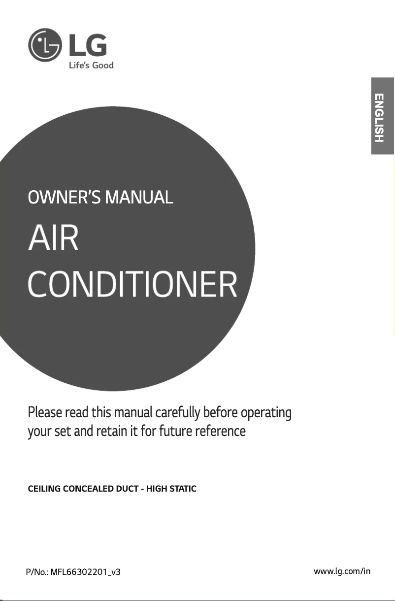 Page 1 of the manual User Manual LG JRNU42GBGA4