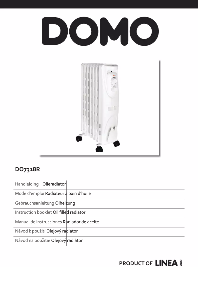 Página 1 del manual Manual de usuario Domo DO7318R