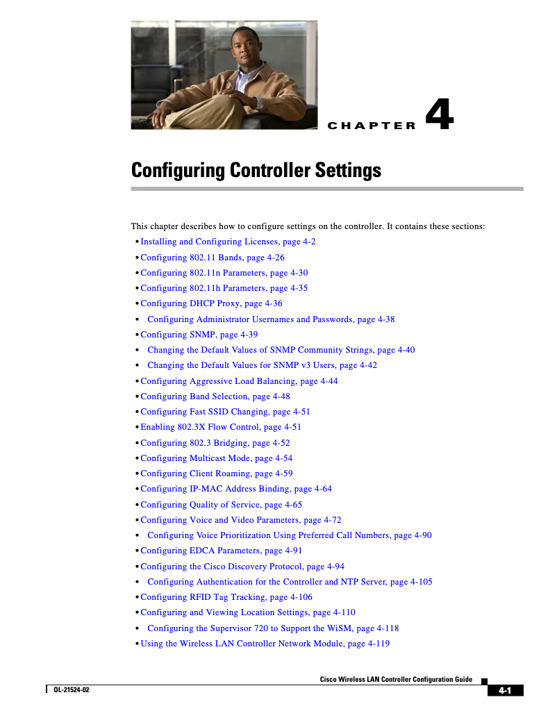 Page n°1 - Manuel utilisateur Cisco 2504