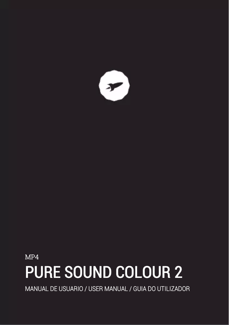 First page image of the manual for Pure Sound Colour 2