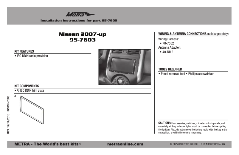 Image de la première page du manuel de l'appareil 95-3305