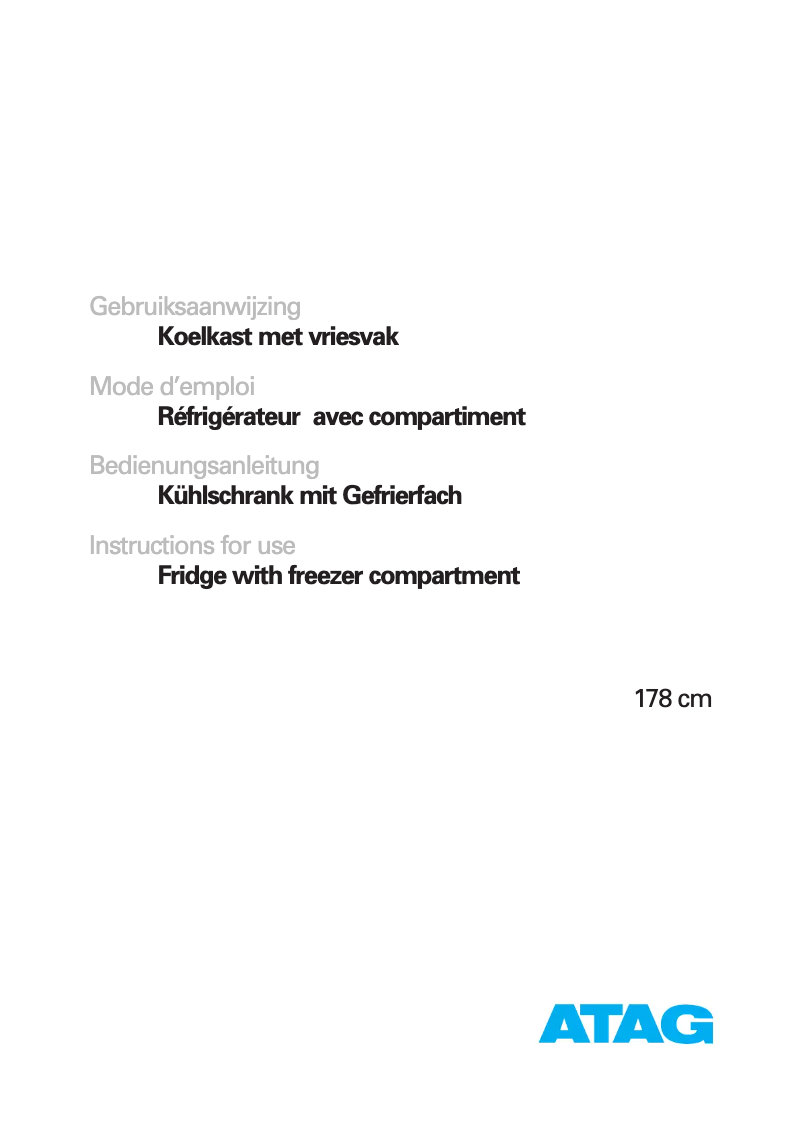 Image de la première page du manuel de l'appareil KD6178BD