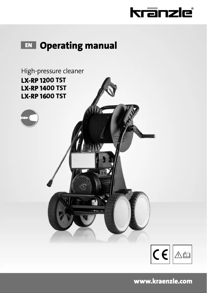 Page n°1 - Manuel utilisateur Kränzle LX-RP 1400TST