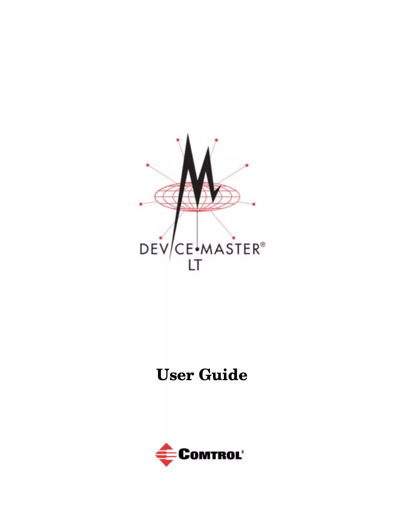 Image de la première page du manuel de l'appareil DeviceMaster RTS 16 LT