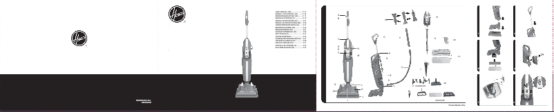 Image de la première page du manuel de l'appareil H-PURE 700 STEAM HPS700 011