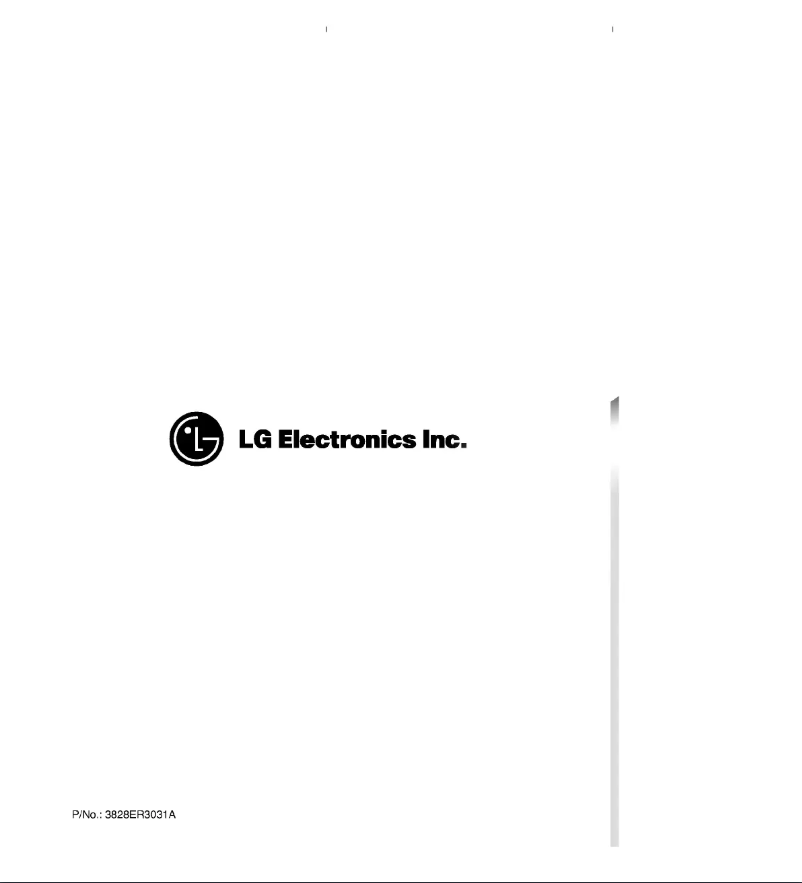 Page n°1 - Manuel utilisateur LG WD-16221FD