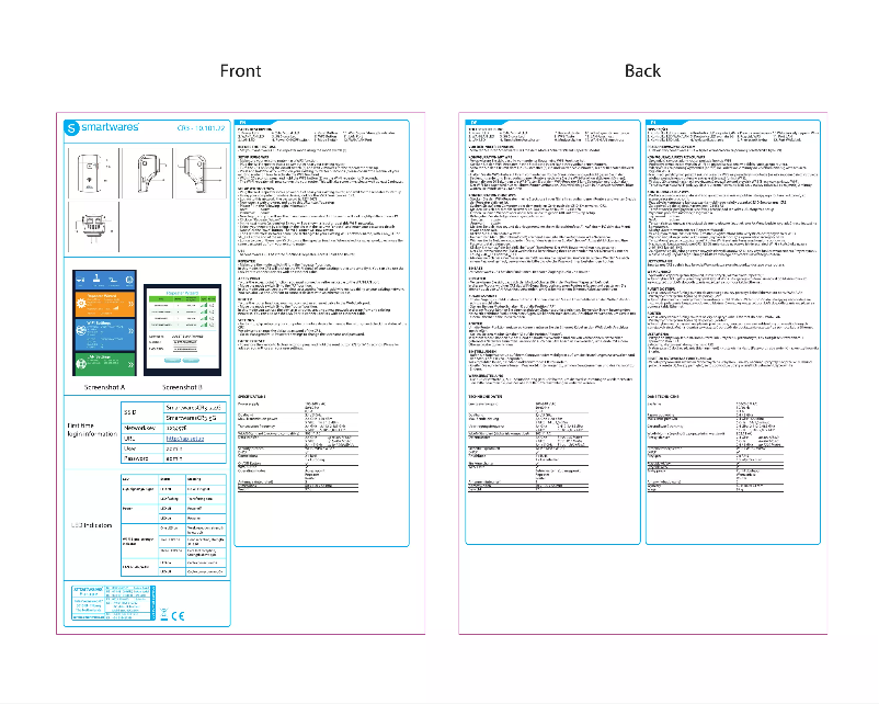 Page 1 de la notice Manuel utilisateur Smartwares CR3
