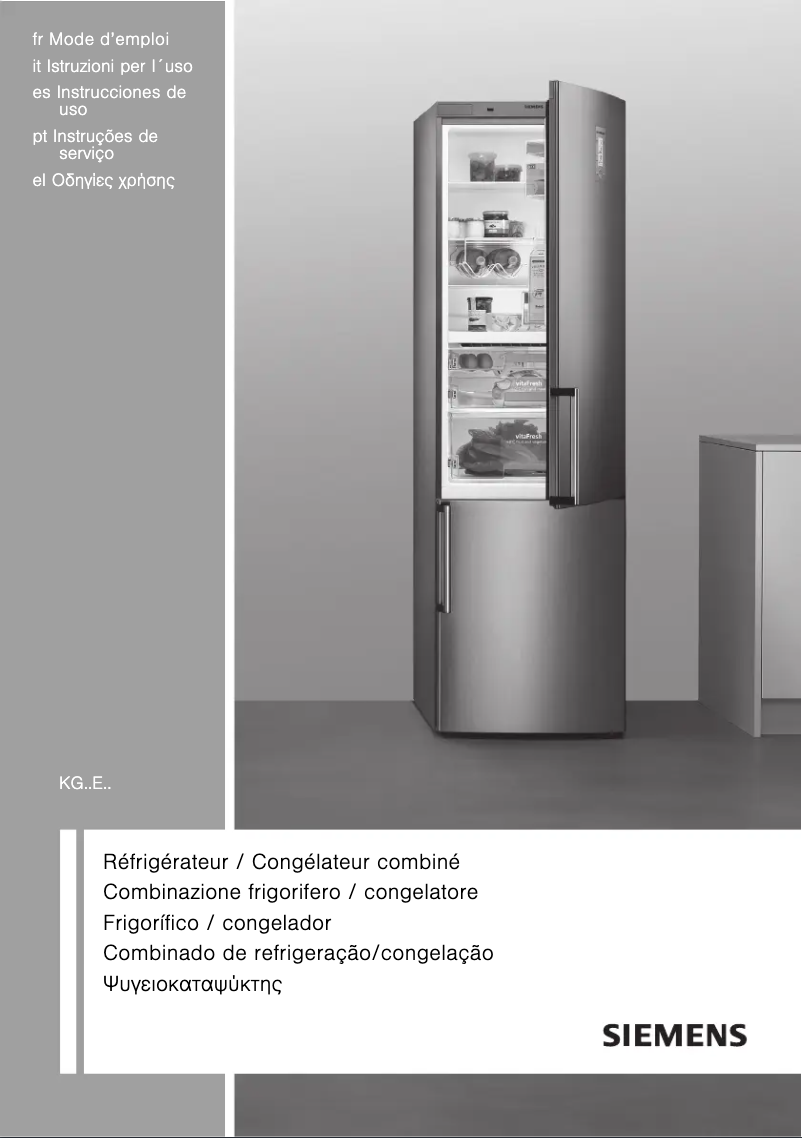 Image de la première page du manuel de l'appareil KG39EAL42