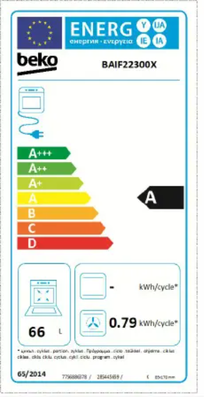 Image de la première page du manuel de l'appareil BAIF22300
