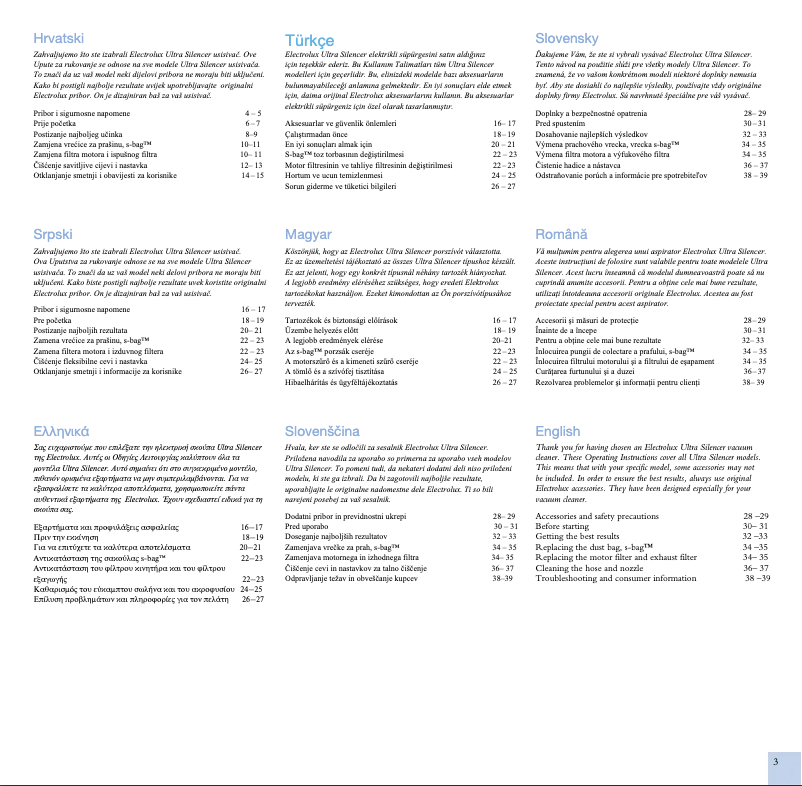 Página 1 del manual Manual de usuario Electrolux ZUS 3385P