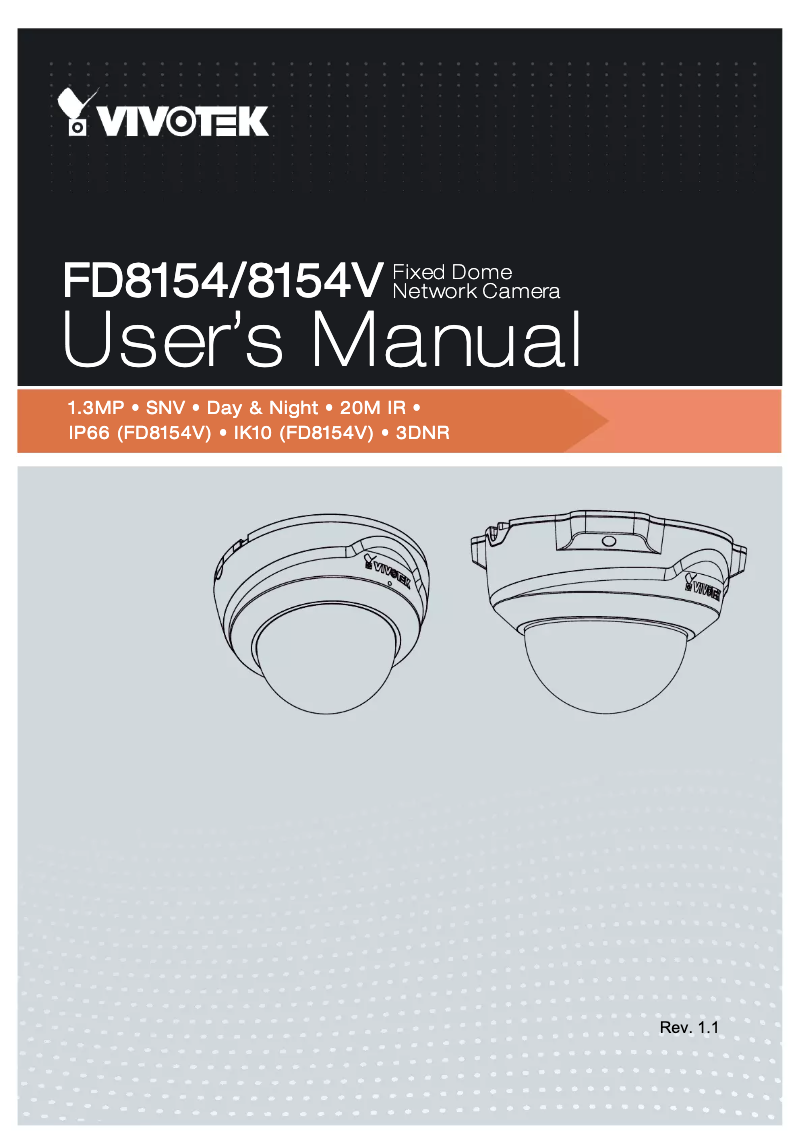 Image de la première page du manuel de l'appareil FD8154-F4