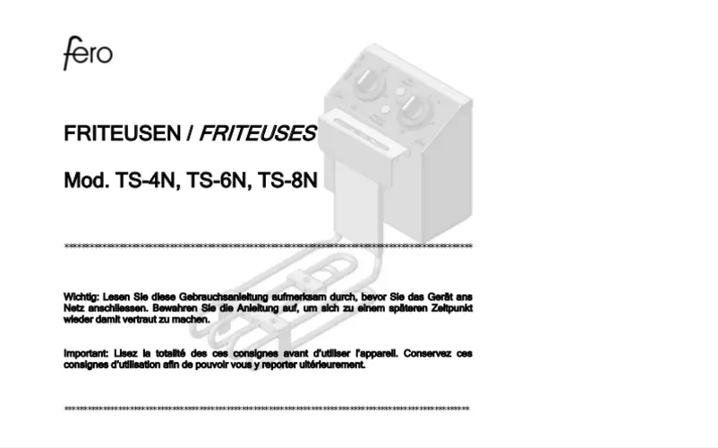 Page n°1 - Manuel utilisateur Fero TS-6N H9600