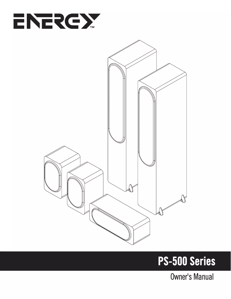 Page 1 de la notice Manuel utilisateur Energy PS-500