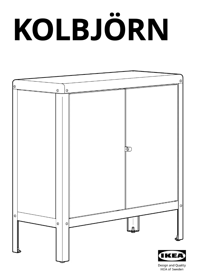 Página 1 del manual Manual de usuario Ikea KOLBJÖRN 504.092.99