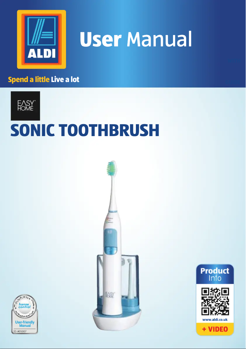 Page 1 de la notice Manuel utilisateur Easy Home GT-TBs-01uk