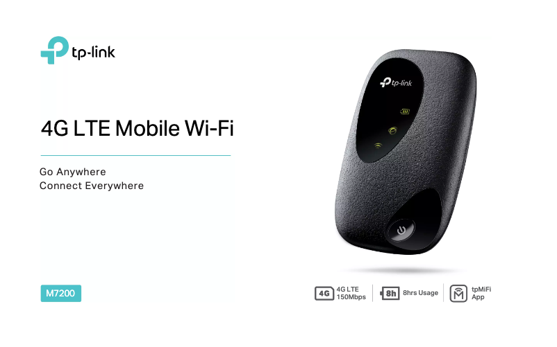 Página 1 del manual Ficha técnica TP-Link M7200