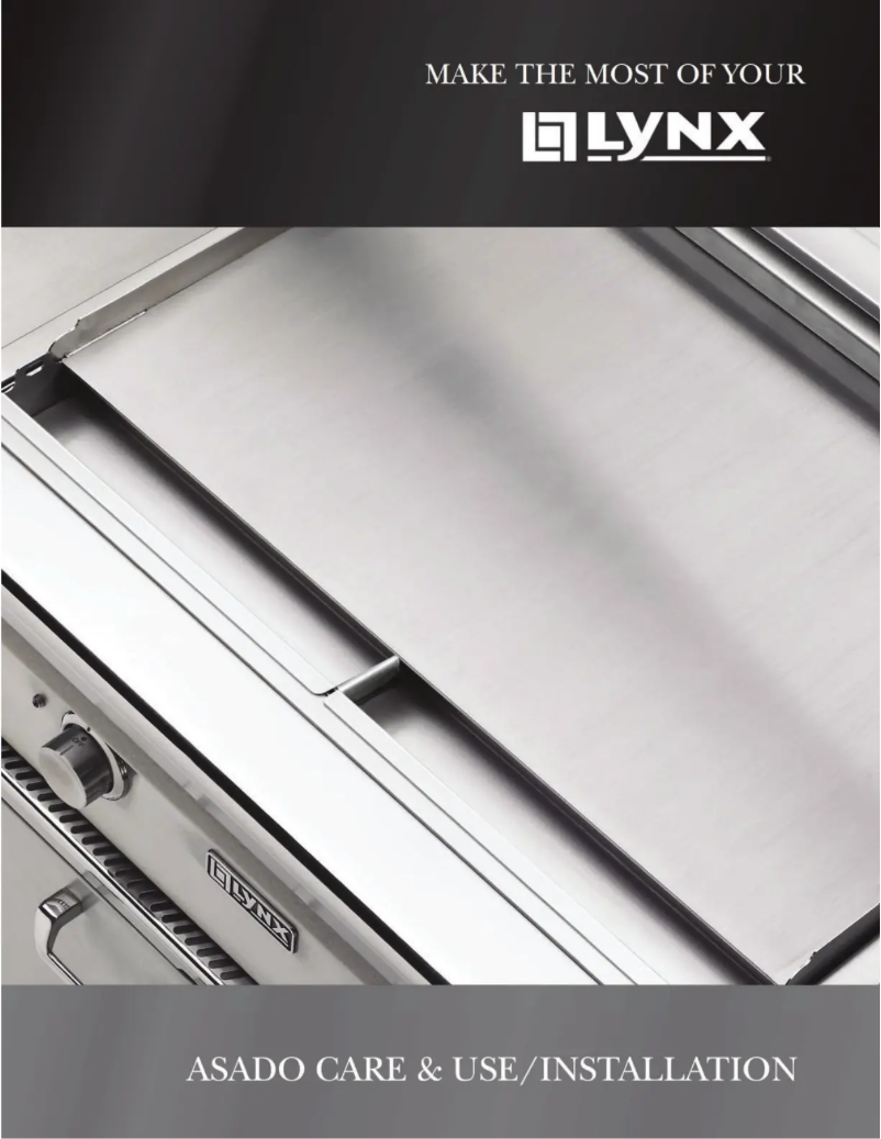 Page n°1 - Guide d'installation Lynx Asado L30AG