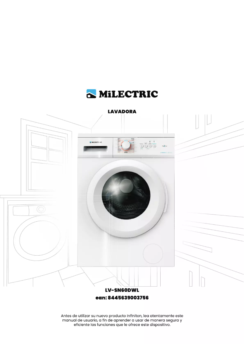 Page n°1 - Manuel utilisateur Milectric LV-SN60DWL