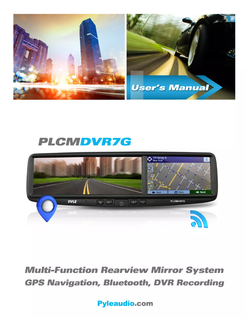 Page n°1 - Manuel utilisateur Pyle PLCMDVR7G