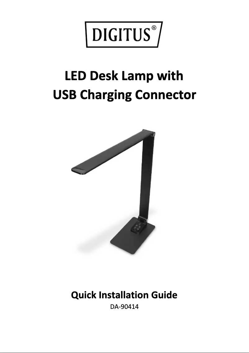 Page 1 de la notice Manuel utilisateur Digitus DA-90414