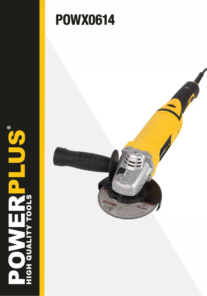 Image de la première page du manuel de l'appareil POWX0614