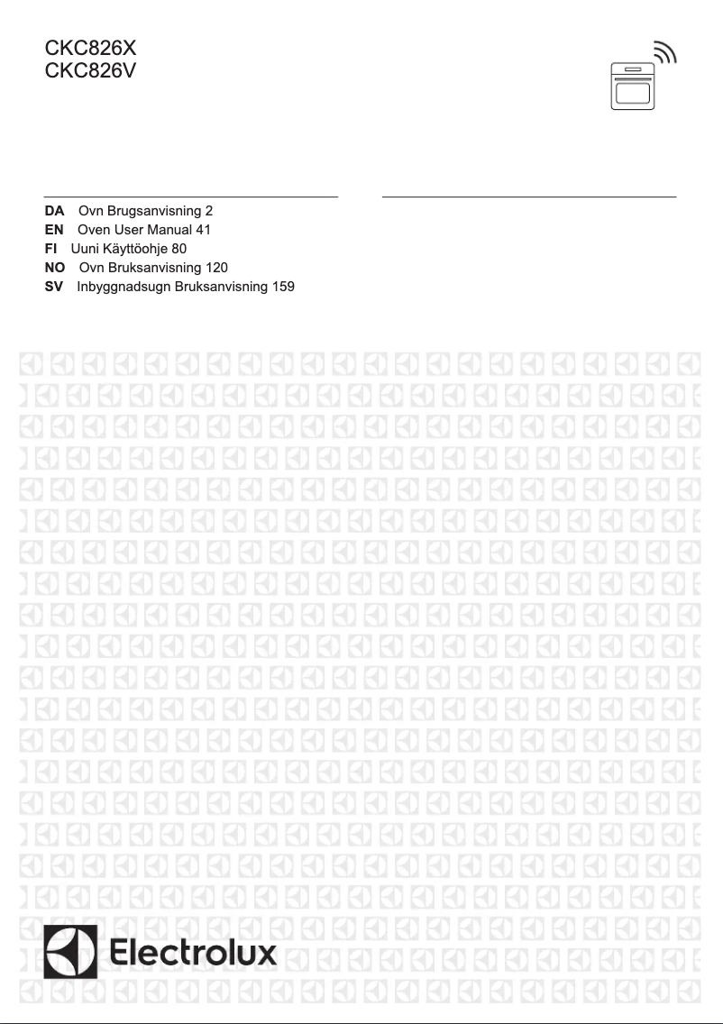 Página 1 del manual Manual de usuario Electrolux CKC826V