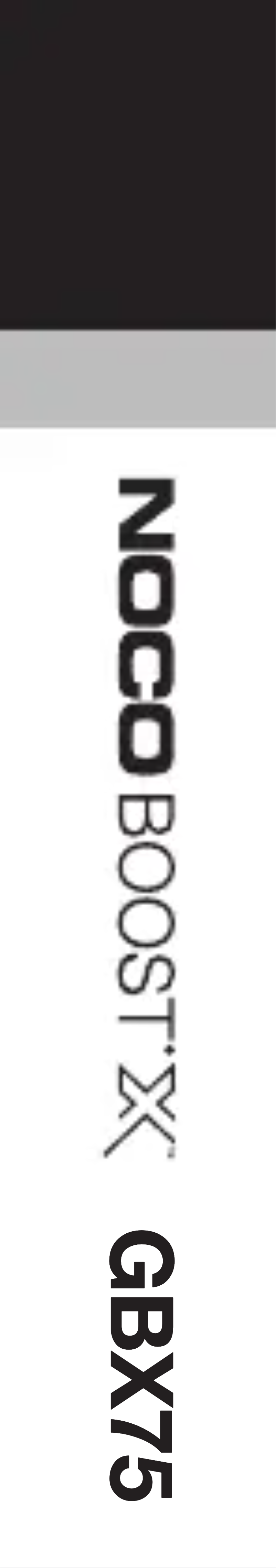 Page n°1 - Manuel utilisateur NOCO Boost X GBX75