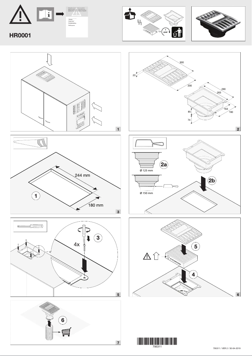 Página 1 del manual Manual de usuario Pelgrim HR0001