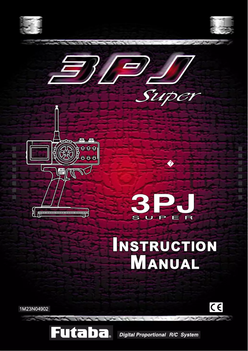 Página 1 del manual Manual de usuario Futaba 3PJ Super