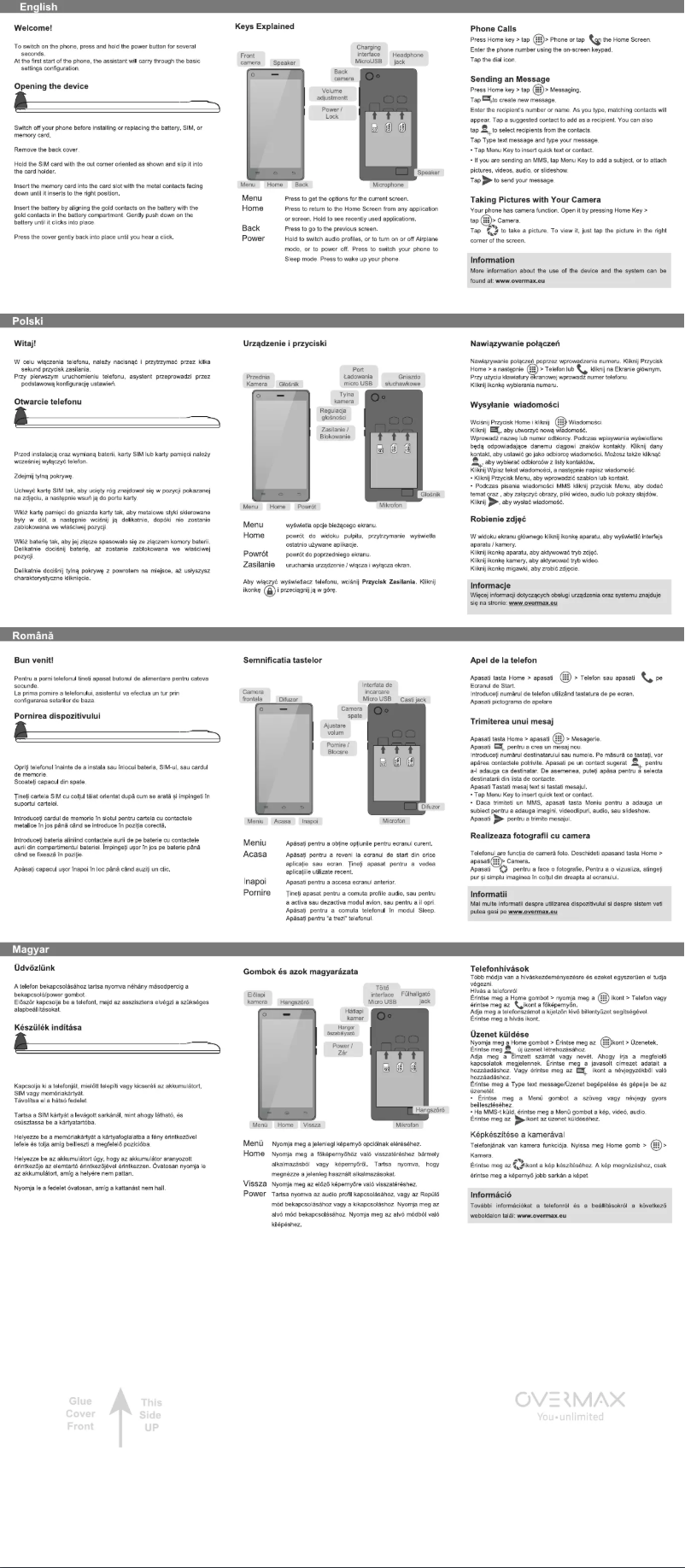 Image de la première page du manuel de l'appareil Vertis 4520 Aim