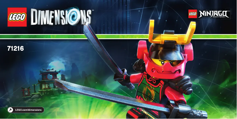 Página 1 del manual Manual de usuario Lego Nya Fun Pack 71216