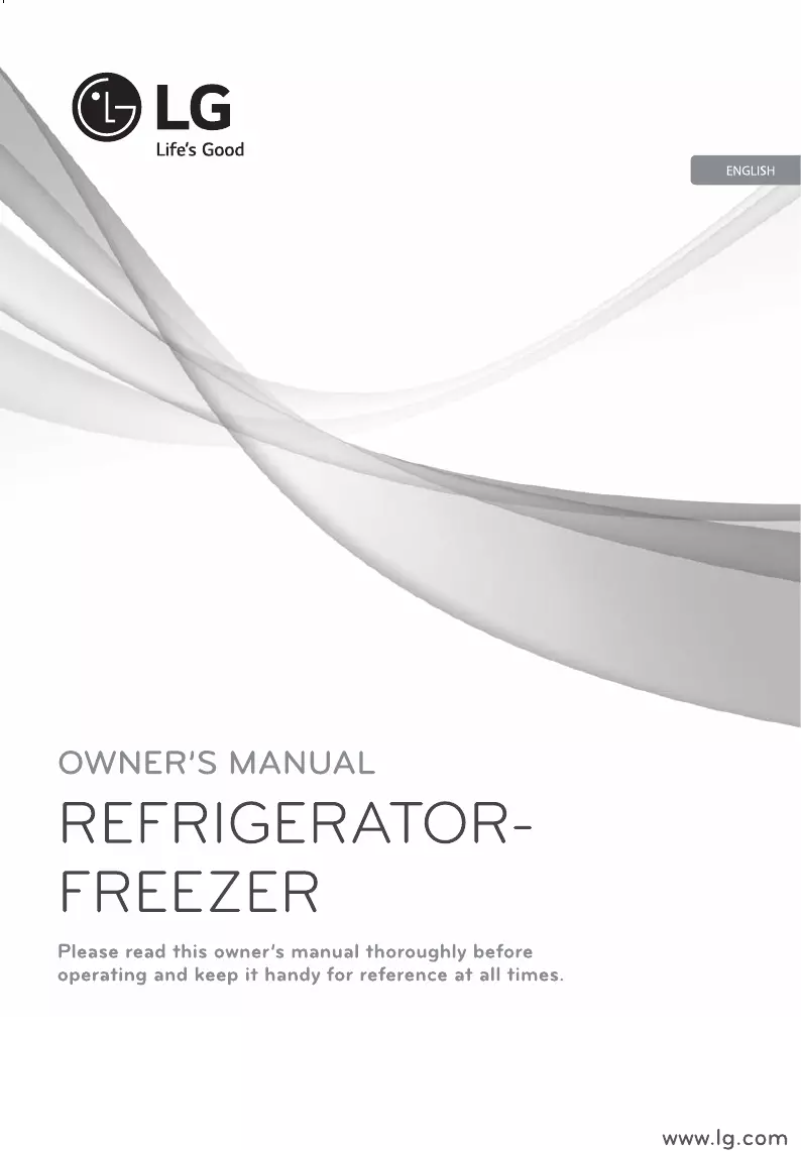 Page n°1 - Manuel utilisateur LG GBB39SWDZ