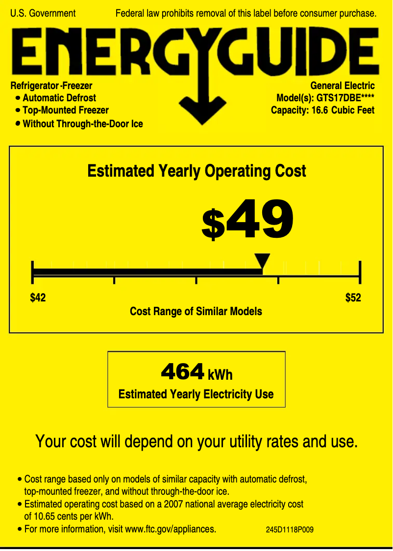 Image de la première page du manuel de l'appareil GTS17DBEBB