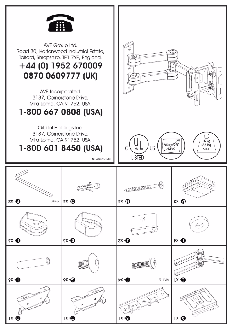 Página 1 del manual Manual de usuario AVF EL104B-A