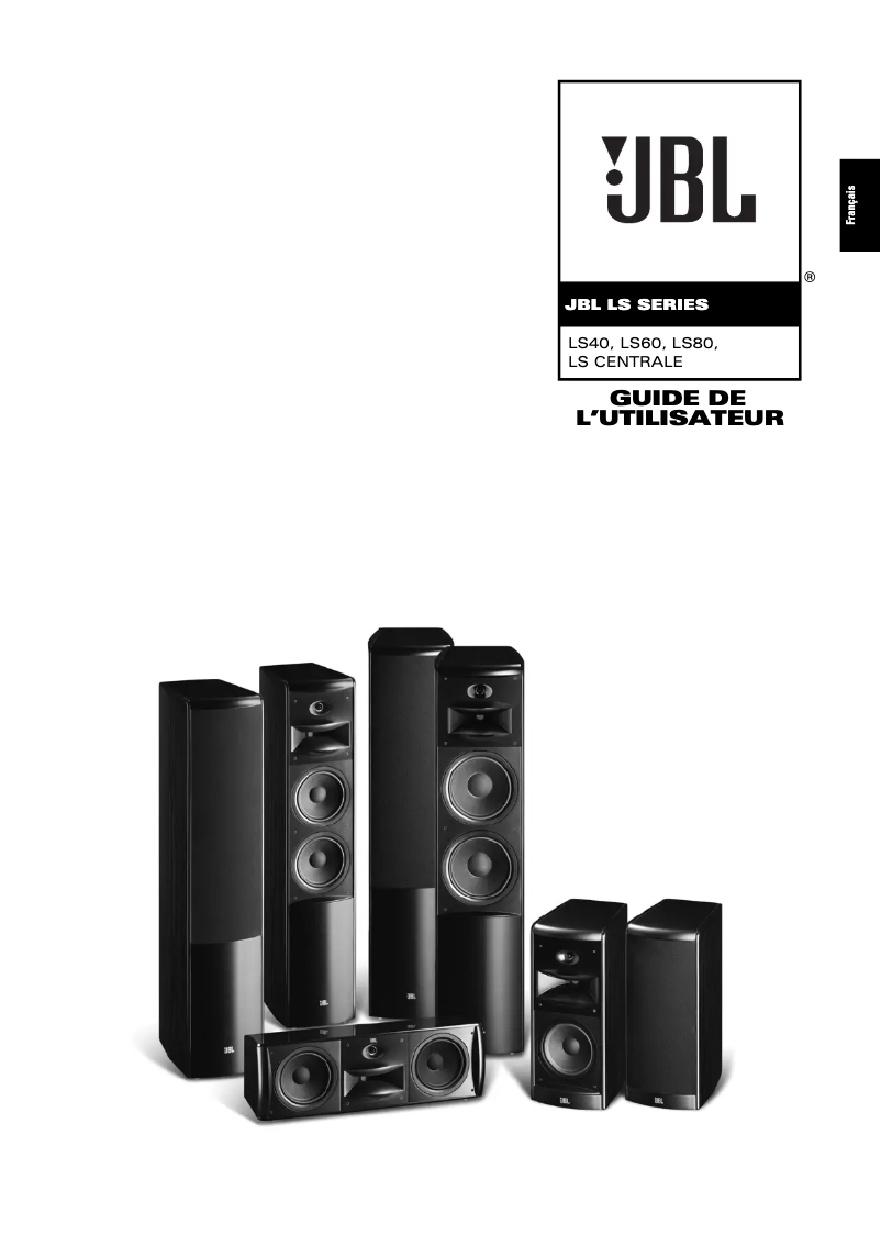 Page n°1 - Manuel utilisateur JBL LS CENTER