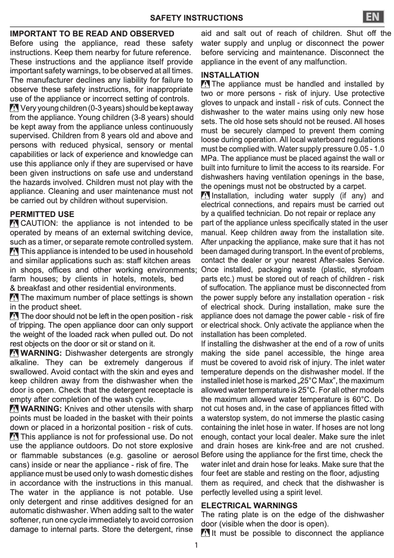 Image de la première page du manuel de l'appareil DFC 2C24 A X
