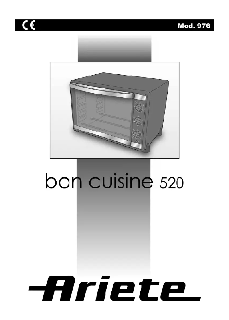 Imagen de la primera página del manual del dispositivo Bon Cuisine 520 976