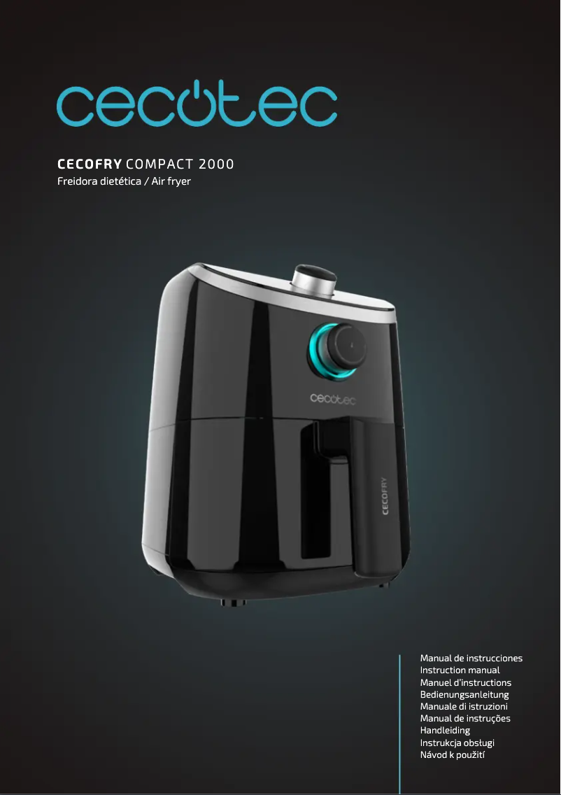 Page n°1 - Manuel utilisateur Cecotec Cecofry Compact 2000
