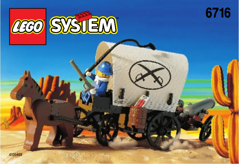 Page 1 de la notice Manuel utilisateur Lego FORT LEGOREDO MUNITION TRANS.