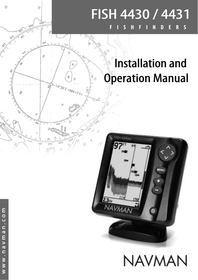 Página 1 del manual Manual de usuario Navman Fish 4430