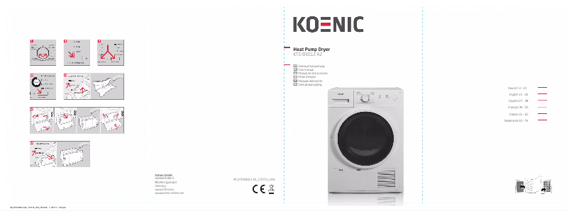 Image de la première page du manuel de l'appareil KTD 83012 A2