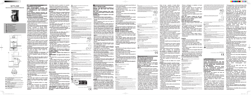 Page 1 de la notice Manuel utilisateur Muse MS-220 BC