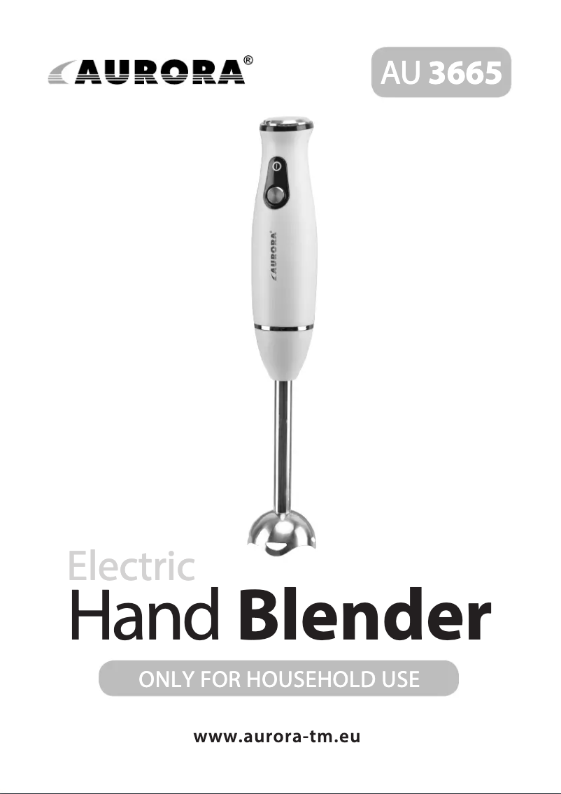 Page 1 de la notice Manuel utilisateur Aurora AU3665