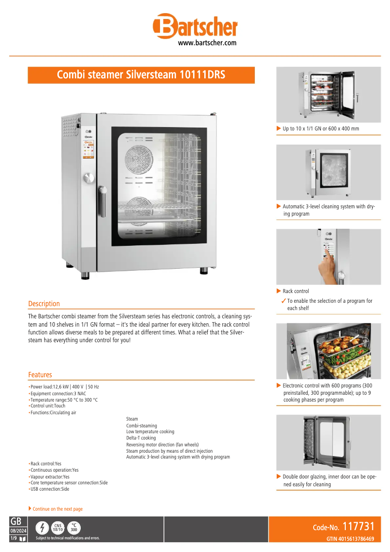 Image de la première page du manuel de l'appareil 117731