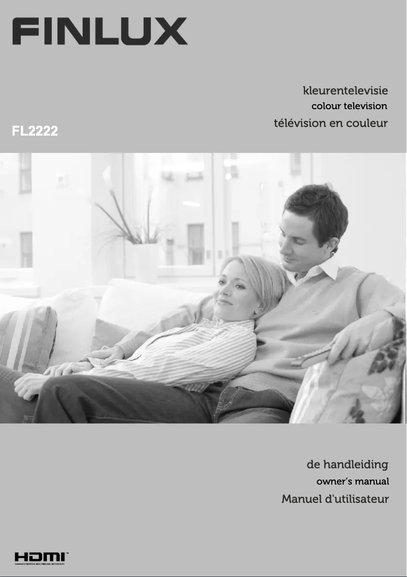 Page 1 de la notice Manuel utilisateur Finlux FL2222