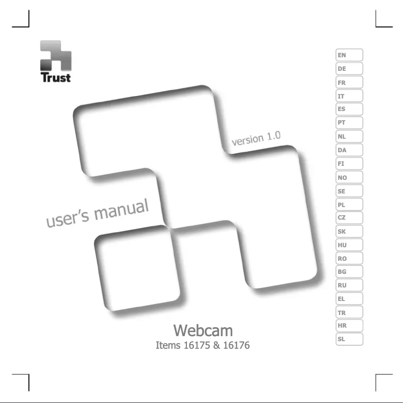 Page 1 de la notice Manuel utilisateur Trust 16175 InTouch Chat