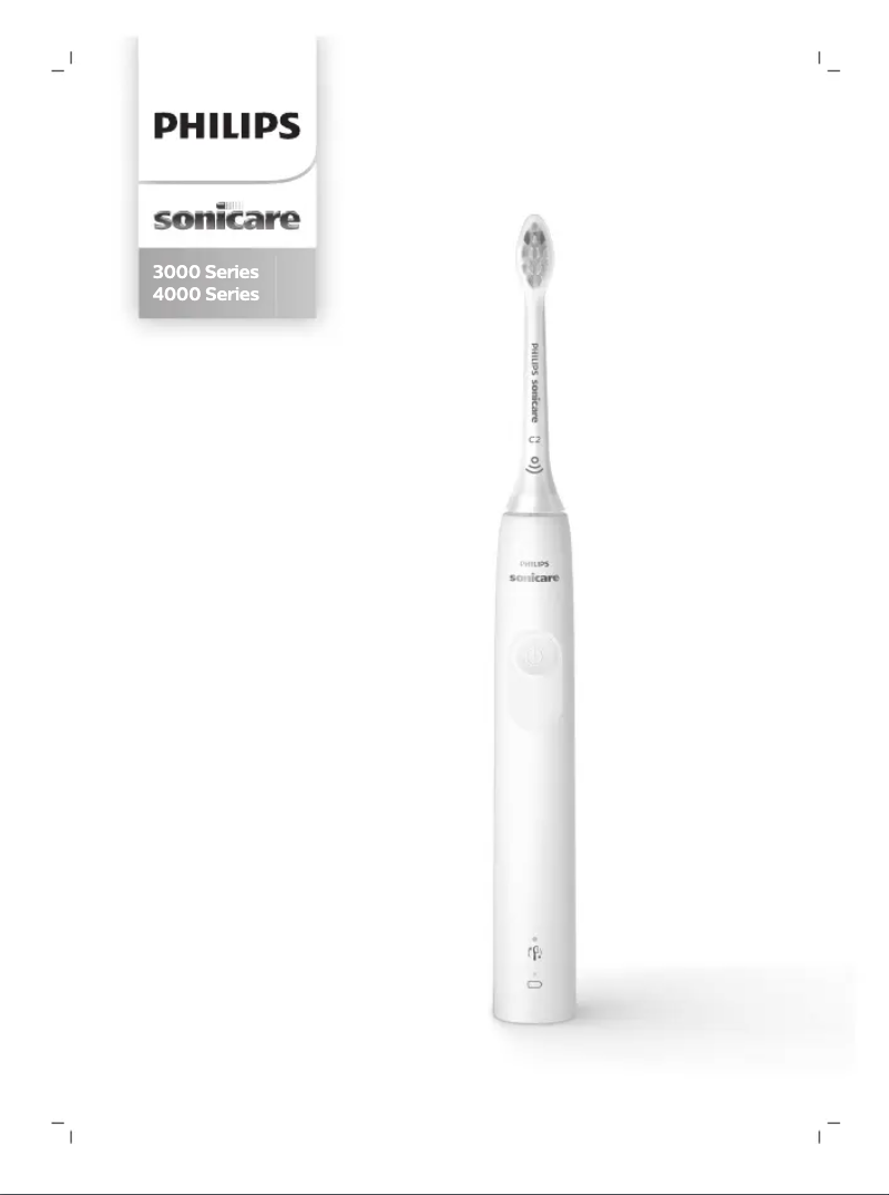 Page 1 de la notice Manuel utilisateur Philips Sonicare 4100 Series HX3689