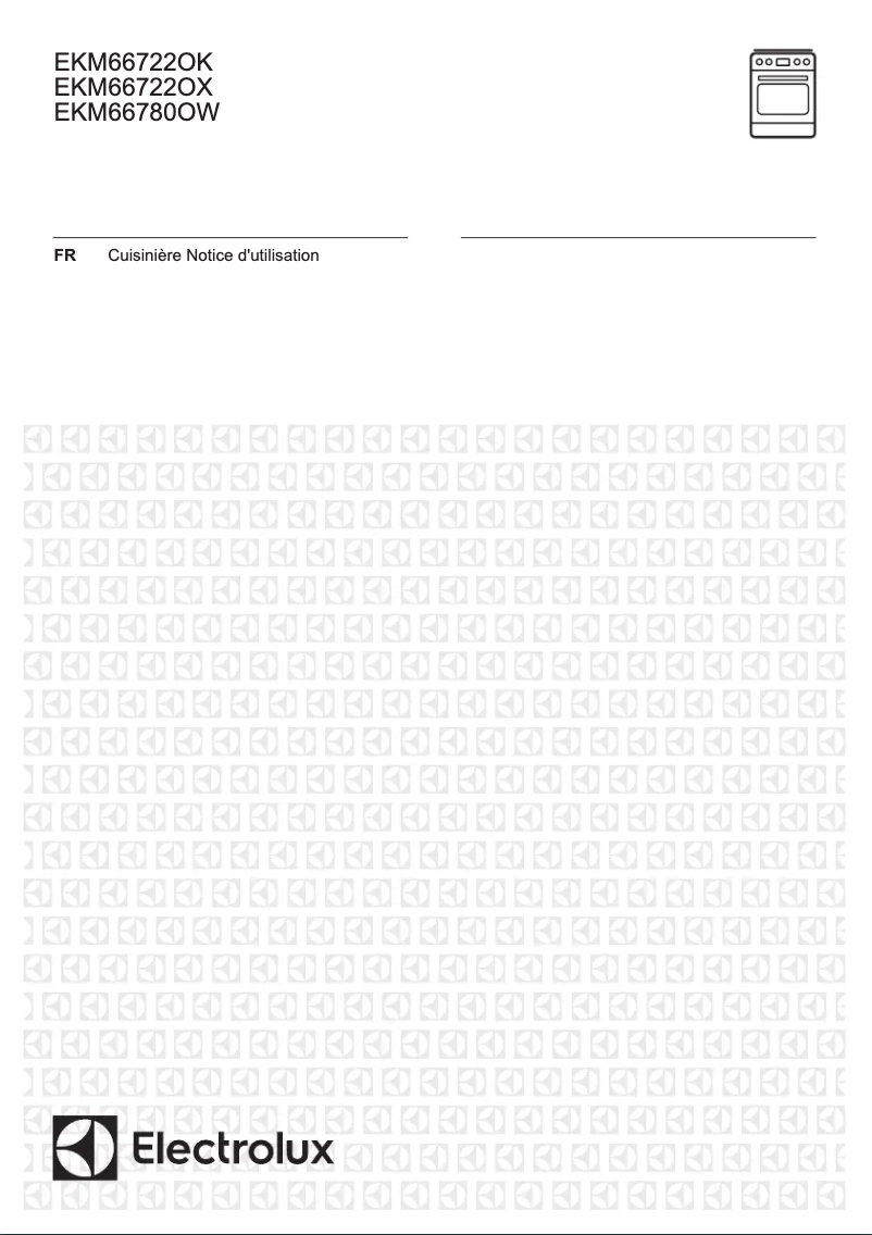 Image de la première page du manuel de l'appareil EKM66722OK