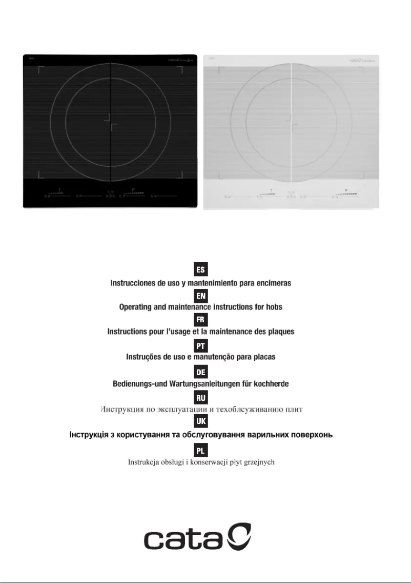 Page 1 de la notice Manuel utilisateur CATA GIGA 600 SD