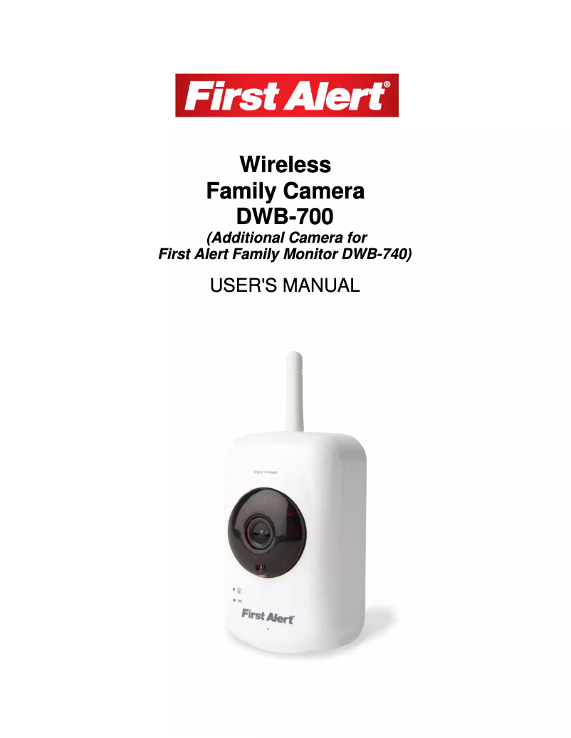 Page n°1 - Manuel utilisateur First Alert DWB-700